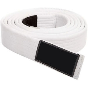 Ceinture de karaté en spandex/polyester, séchage rapide, respirante, logo personnalisable sur le devant, unisexe, adulte, haute qualité - Product Image 1