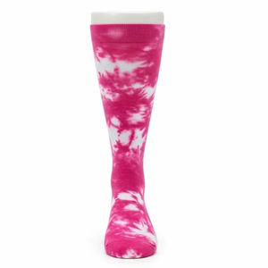 Chaussettes pour hommes en coton mélangé, imprimées numériquement, respectueuses de l'environnement, teintes en tie-dye, respirantes, décontractées, pour un usage quotidien - Product Image 1