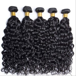 Extensiones de Cabello Humano Remy Virgen Indio, Paquetes a Granel de Cabello Natural Negro sin Procesar con Cutícula Alineada para Peinado - Product Image 5