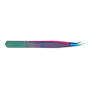 แหนบ Royal Tweezers ขายส่งยอดนิยม แหนบต่อขนตาสแตนเลสแบบบาง ครบทุกขนาด - Product Image 4