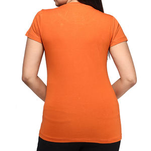 T-shirts en coton grande taille pour femmes respirant haut d'été t-shirts Style décontracté avec T-Shirt imprimé en vrac uni solide femmes - Product Image 2