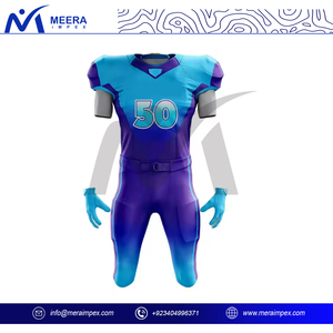 Vente en gros de maillots et pantalons de football américain personnalisés, coutures de haute qualité, matériau respirant et anti-transpiration pour les équipes - Product Image 3