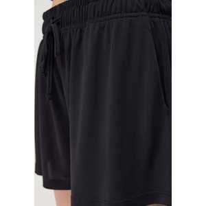 Shorts décontractés à taille élastique réglable, poches, cordon de serrage, taille XS, polyester, élasthanne, motif tendance, shorts amples - Product Image 5