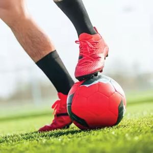 Ballons de football en PVC taille 5, neufs, mini, durables, cousus à la main, avec logo personnalisable, pour filles. - Product Image 5