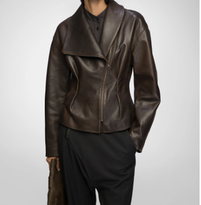 Vestes en cuir pour femmes Top Design avec service OEM - Product Image 1