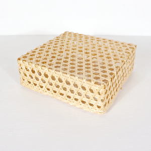 Boîte en bambou à motif de tissage merveilleux, boîte-cadeau en bambou, organisateur de panier de boîte de rangement en bambou | Vente en gros Vietnam - Product Image 2