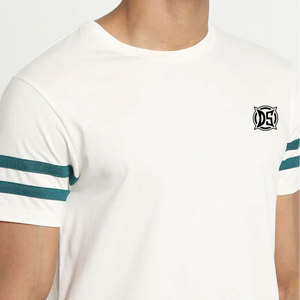 เสื้อยืดสตรีทแวร์ผู้ชายผ้าฝ้ายถัก 100% คุณภาพสูง ปักโลโก้ตามสั่ง พิมพ์ลายดิจิทัล ระบายอากาศได้ดี แห้งเร็ว แบบเรียบ - Product Image 4