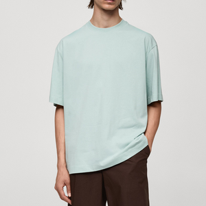 เสื้อยืดโอเวอร์ไซส์ผ้าฝ้าย100% ทันสมัยปรับแต่งโลโก้และลายตัวอักษรได้ - Product Image 1