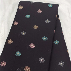 Tela bordada de algodón mal hecha para material de disfraces - Product Image 2