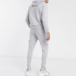 Ensemble de survêtement complet pour homme, haut à capuche, bas, Jogging, Jogging, combinaison, sport, vêtements actifs, Polyester, survêtement pour adultes, nouvelle collection - Product Image 3