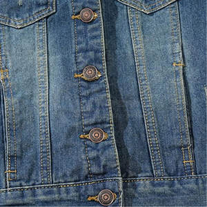 Diseño único, precio al por mayor, chaleco vaquero para hombre, fabricado en Pakistán, 100% algodón, informal, transpirable, prendas de vestir exteriores de invierno personalizables - Product Image 5