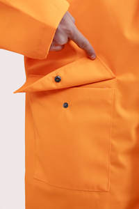 Traje de lluvia reflectante de alta visibilidad duradero, chaqueta impermeable ligera, conjunto de pantalones para trabajo de seguridad Industrial al aire libre, Camping - Product Image 6