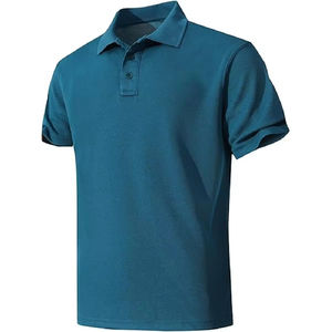 Polo de algodón con etiquetas y logotipo bordado para hombre, camisa de golf de talla grande, Polo de manga corta, ropa deportiva informal transpirable de verano para hombre - Product Image 4