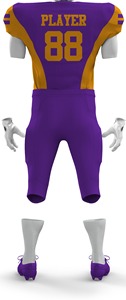 Uniformes de football américain de haute qualité imprimés par sublimation, respirants et à séchage rapide pour adultes, personnalisation de la marque, prix - Product Image 3