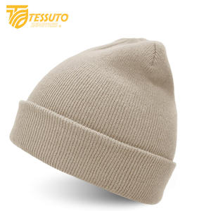 Bonnets à la mode Bonnets d'hiver Bonnet chaud fabriqué OEM design logo personnalisé de la meilleure qualité Bonnets pour hommes - Product Image 3
