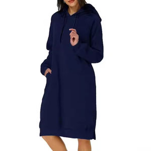 เสื้อฮู้ดขนแกะพิมพ์ลายทรงโอเวอร์ไซส์สำหรับผู้หญิงเสื้อฮู้ดผ้าคอตตอนฟลีซ100% พิมพ์โลโก้ได้ตามต้องการ - Product Image 3