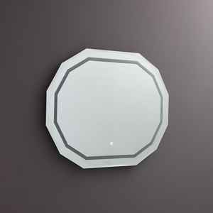 Miroir LED 90x70 à bords facettes avec éclairage LED - Product Image 2