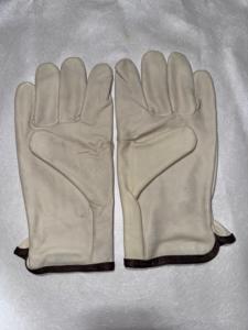 Guantes de seguridad de cuero de grano de vaca suave de la mejor calidad, guantes industriales para conductores, conductores de seguridad, protección cómoda para las manos, trabajo - Product Image 3