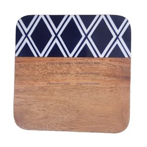 Modern Tea Best Sous-verres Bois et résine à séchage résistant à la chaleur Meilleur sous-verre en bois et résine Par STAR CRAFTS INDIA - Product Image 1