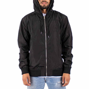 Veste coupe-vent personnalisable de la meilleure qualité en toile respirante confortable pour hommes pour une utilisation en extérieur forte demande - Product Image 1