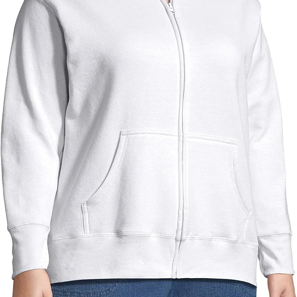 ComfortSoft EcoSmart Fleece Full Zip Women's Hoodie