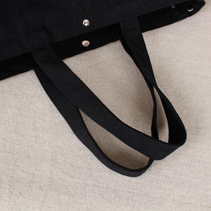 Prix de gros Sacs fourre-tout en toile à rayures personnalisés avec fermeture à lacets et logo imprimé personnalisé pour les femmes - Product Image 6