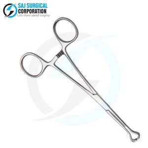 2025 pinzas de tejido Babcock compactas tamaño de 6 pulgadas para cirugía general y procedimientos ginecológicos en hospitales CE ISO - Product Image 3