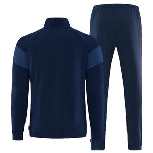 Sudadera con capucha de chándal para hombre, ropa deportiva sólida para correr con cremallera de manga larga, sudaderas con capucha, conjuntos de chándal informales para hombres - Product Image 4