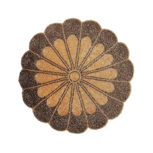 Handcrafted Modern Design Glass Beaded Placemat by Indian Exporters for Wedding Christmas Party <b>Table</b> Decor <b>Low</b> Price - Product Image 4