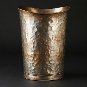 Cubo de basura de metal SBoldCraft con acabado de estilo industrial o baño de restaurante de cocina casera-para gestión de basura de papel de desecho - Product Image 2