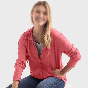 2025 thermique léger Zip femmes UPF50 sweats à capuche respirant Streetwear pour l'été Protection solaire grande taille prix - Product Image 4