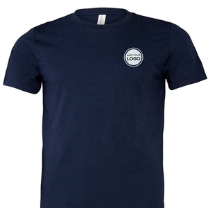 Camiseta de Algodón Supima con Logotipo Personalizado en Varios Colores, Impresión DTF, Venta al Por Mayor - Product Image 1