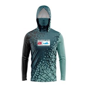 Ropa deportiva de pesca ligera de diseño personalizado para hombre Sudadera con capucha de manga larga transpirable con ropa deportiva cómoda OEM para pescar - Product Image 1