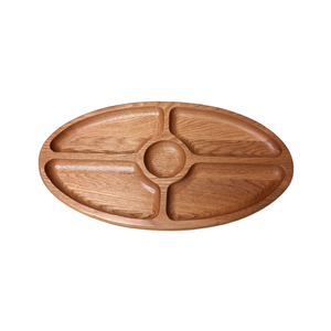 Plato de madera natural para servir bandeja pulida de alta calidad para dátiles de frutas secas dulces para bodas hogar hoteles USO DE MESA - Product Image 6