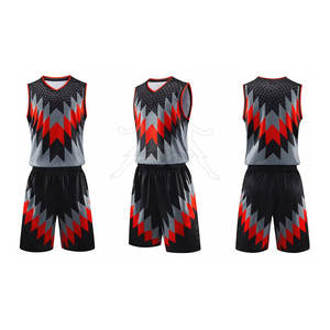 Ensemble de maillot de basket-ball sans manches avec short pour clubs ou événements Uniforme de basket-ball d'équipe sportive - Product Image 1
