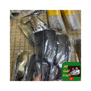 Peigne en corne de buffle fait main durable Peigne à cheveux poli naturel Fournisseur pour le toilettage de la barbe et des cheveux Convient aux hommes et aux femmes - Product Image 6