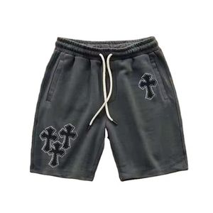 Short d'été en coton et polyester pour hommes avec poches. - Product Image 1