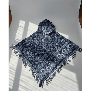Ponchos à Capuche Géométriques Floraux en Gros, Châles d'Hiver Artisanaux – Fabricant et Exportateur - Product Image 4