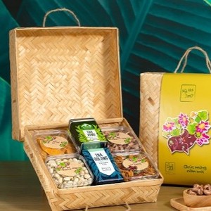 Venta al por mayor de bandejas de madera natural bandejas de bambú ecológicas para servir alimentos al mejor precio de Vietnam - Product Image 3