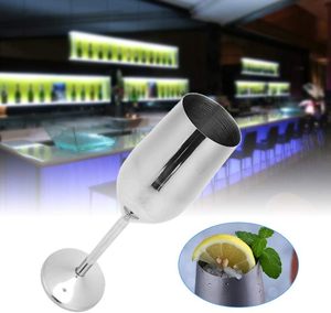 Divris – Flûte à pied long en acier inoxydable, élégante, 220 ml, design minimaliste, idéale pour les mariages et les réceptions - Product Image 3