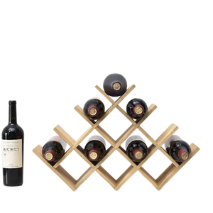 Soporte decorativo para botella de vino tinto de diseño exquisito, soporte para vino para el hogar, Hotel, restaurante, Bar, estante de almacenamiento de vino - Product Image 1