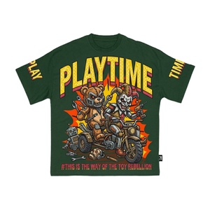 T-shirt uni pour homme, coupe droite, 100 % coton, style streetwear hip-hop, coupe ample, anti-plis, anti-rétrécissement, tricoté, manches courtes, séchage rapide PENTO - Product Image 2