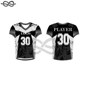 Profesional personalizado equipo de fútbol americano uniformes al por mayor Reversible fútbol americano Jersey pantalones conjuntos - Product Image 4