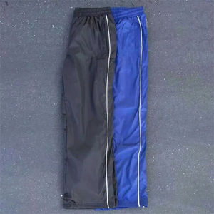 Pantalones Deportivos Unisex de Nailon 2025, con Rayas Laterales, Corte Regular, Pantalones Cortavientos de Moda, Pantalones Deportivos de Pierna Ancha de Nailon de Talla Grande - Product Image 2