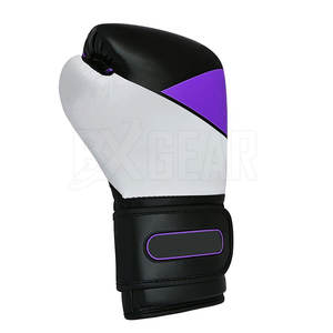 Bajo MOQ Nuevos guantes de boxeo de cuero con cierre de gancho y bucle ajustable y área de nudillos acolchados para protección - Product Image 3