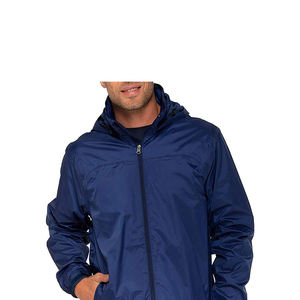 Veste coupe-vent en nylon et polyester imperméable sur mesure, nouveau design, vente en gros, prix bas, vestes coupe-vent OEM - Product Image 5