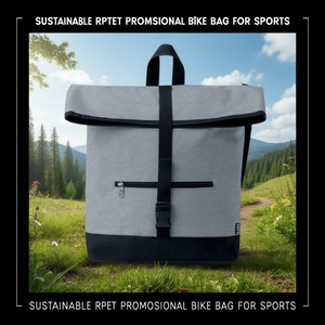 Borsa per Bicicletta Promozionale Sostenibile in RPET per Sport - Product Image 3