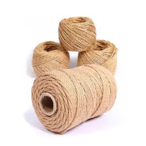 Sisal Rope 1.5mm 200m/roll Sisal Twine Twisted Jute Sisal Yarn Hemp Rope