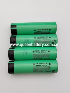 <span class=keywords><strong>18650A</strong></span> batterie 3100mah 3.6V 3.7V queenbatterie pour lampe de poche torche LED lampes solaires outils électriques UPS EV e-bike - Product Image 2