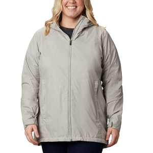 Chaqueta cortavientos de manga larga personalizada de alta calidad para mujer chaqueta impermeable de cuello alto Unisex - Product Image 1